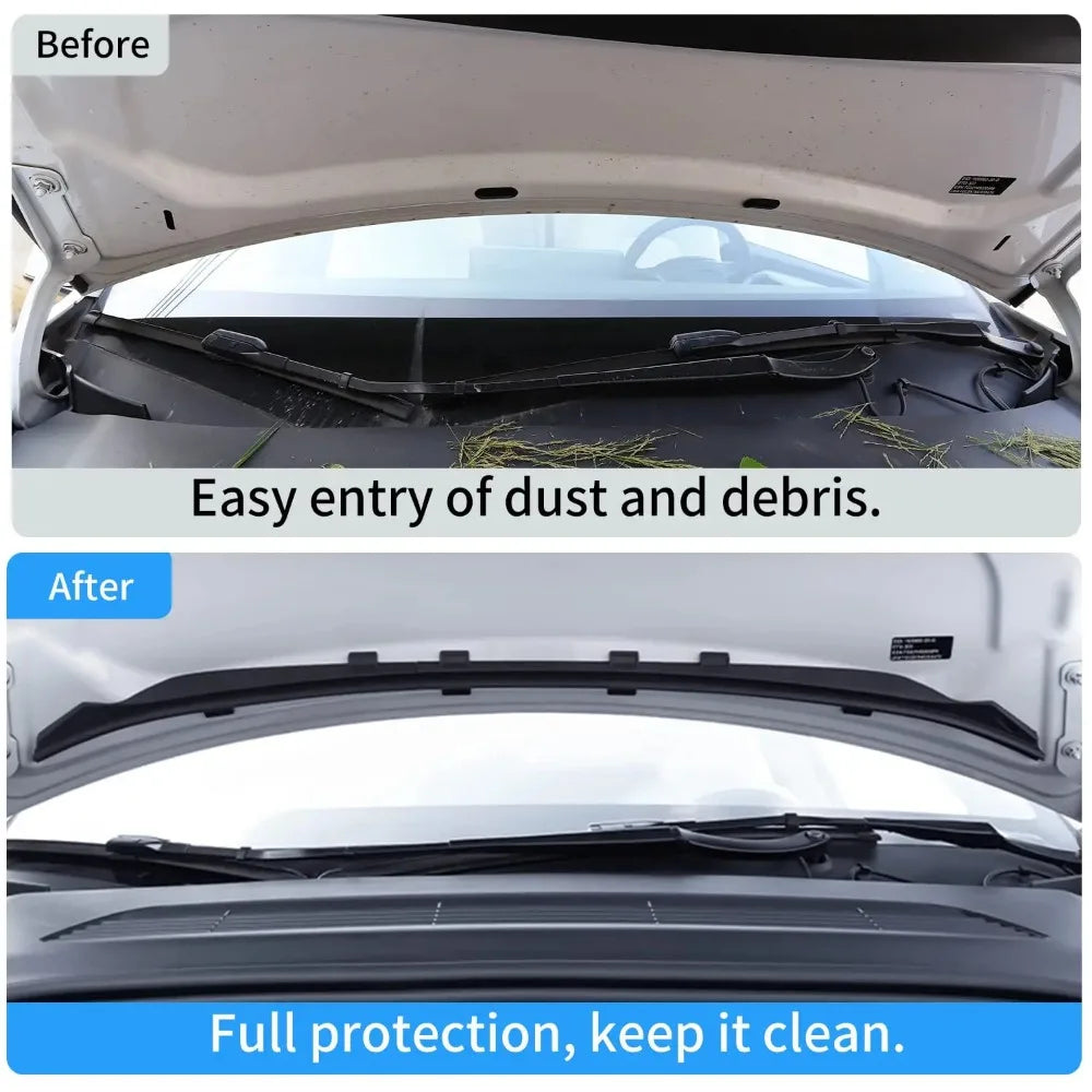 Car Front Hood Dust Proof Seal Strip for Tesla Model 3/Y 2021-2024