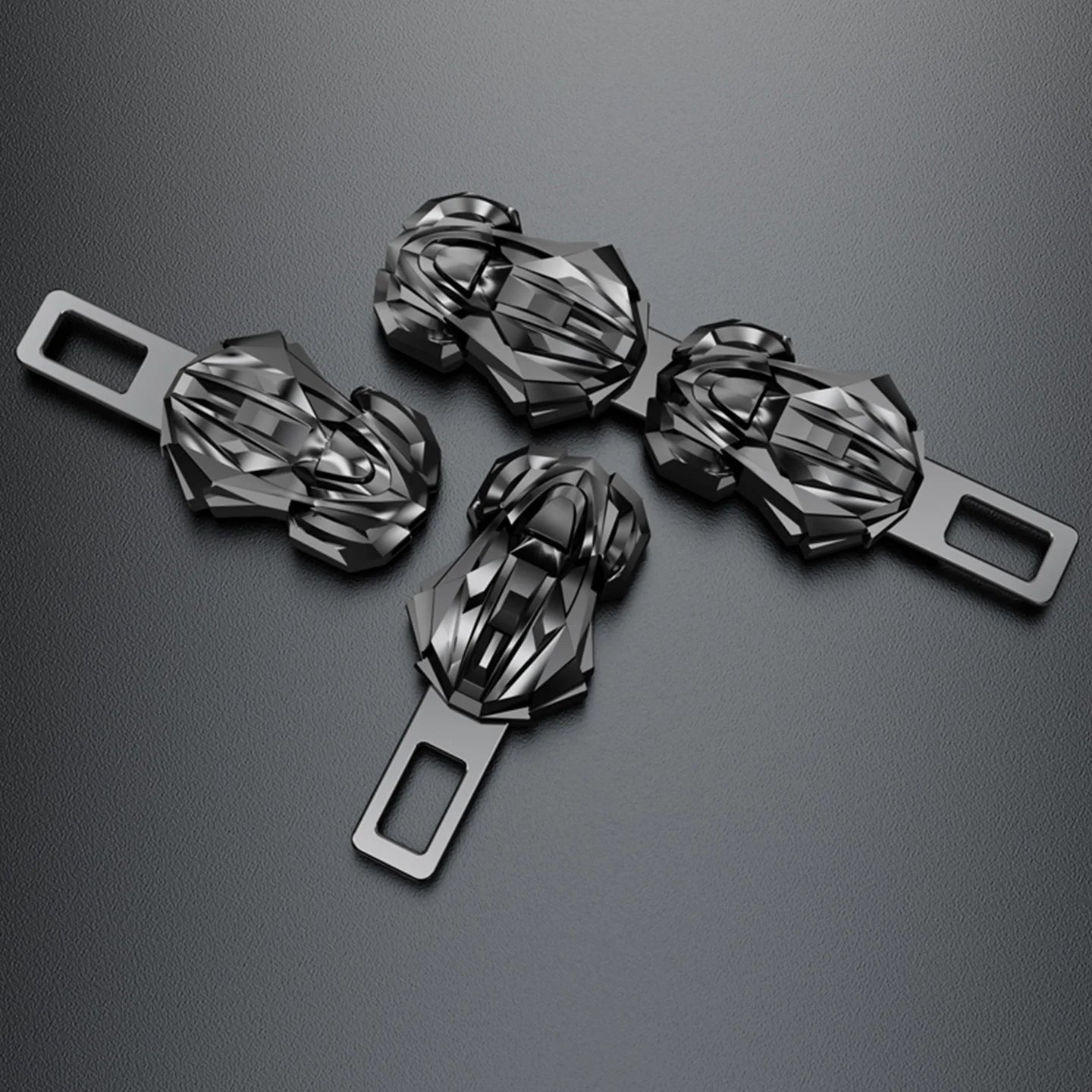 Zinc Alloy Car Seat Belt Clip Extender Universal Clip For Ev Cars