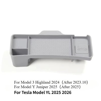 ETC Bracket Storage Box for Tesla Model 3/Y Juniper New M3 Y Gray