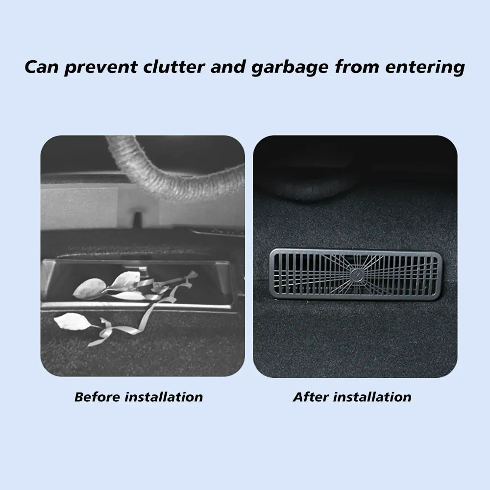 Under Seat Air Vent Protection Cover For Tesla Model Y Juniper 2025+ (2PCS)