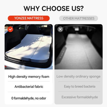 Memory Sponge Camping Mattress For Tesla Model Y Juniper 2020-2025