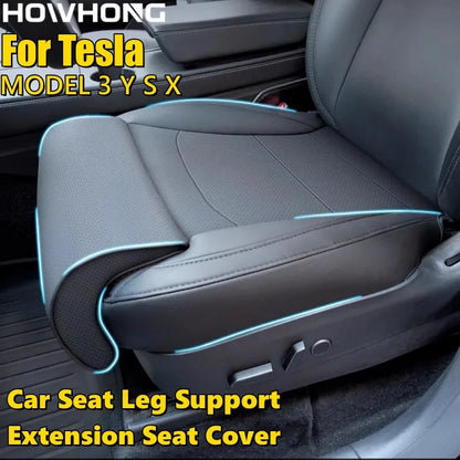 Leg Support Extension Seat Cover Memory Foam For Tesla Model 3/Y/S/X