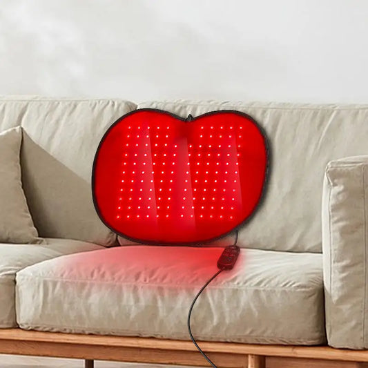 128 LED Red Light Therapy Pad Waist Hip Care For EV Car Driver