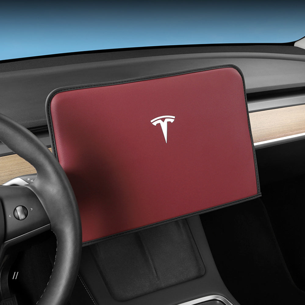 Screen Protector Cover for Tesla Model 3 Y Center Console Display Cover Red