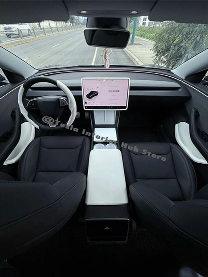 Waterproof TPE Door Organizer Bin for Tesla Model 3 Highland Y Juniper