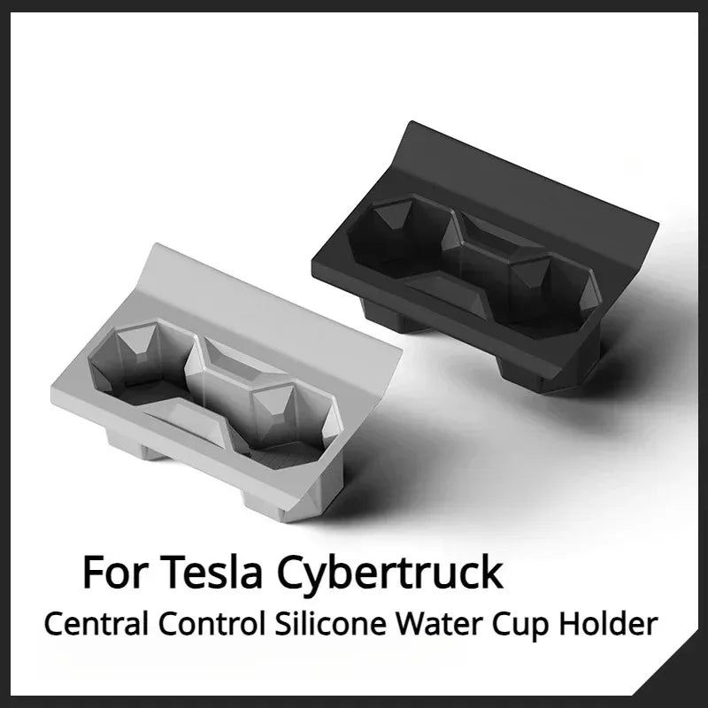 Central Control Water Cup Holder Insert Silicone For Cybertruck