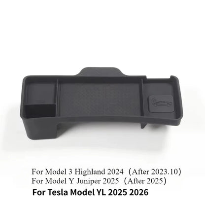 ETC Bracket Storage Box for Tesla Model 3/Y Juniper New M3 Y Black