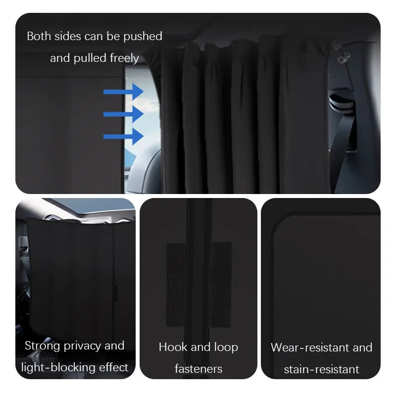 Privacy Divider Curtain for Tesla Model 3/Y/S/X and Ev Cars