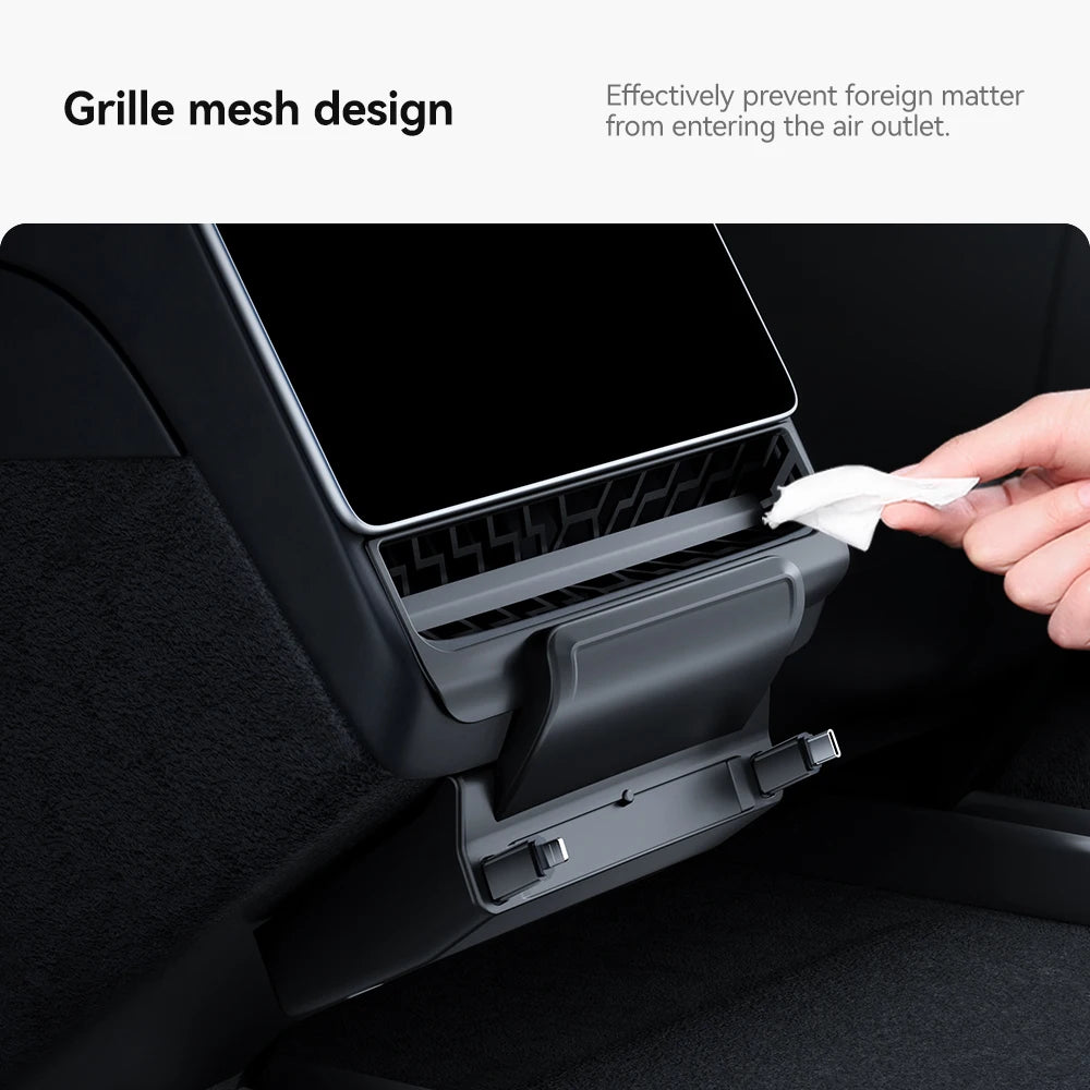 Rear USB Charger Hub for Tesla Model Y Juniper Model 3 Highland