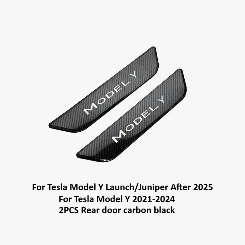Stainless Steel Door Sill Protectors For Tesla Model 3/Y