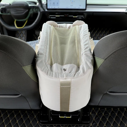 Portable Puppies Travel Bag Dog Cat Car Seat for EV Car Armrest Box