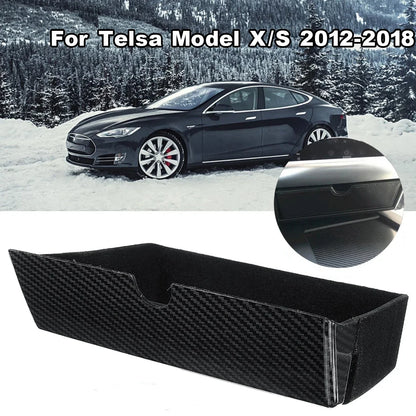 Center Console Storage Box Drawer Tray For Tesla Model X/S