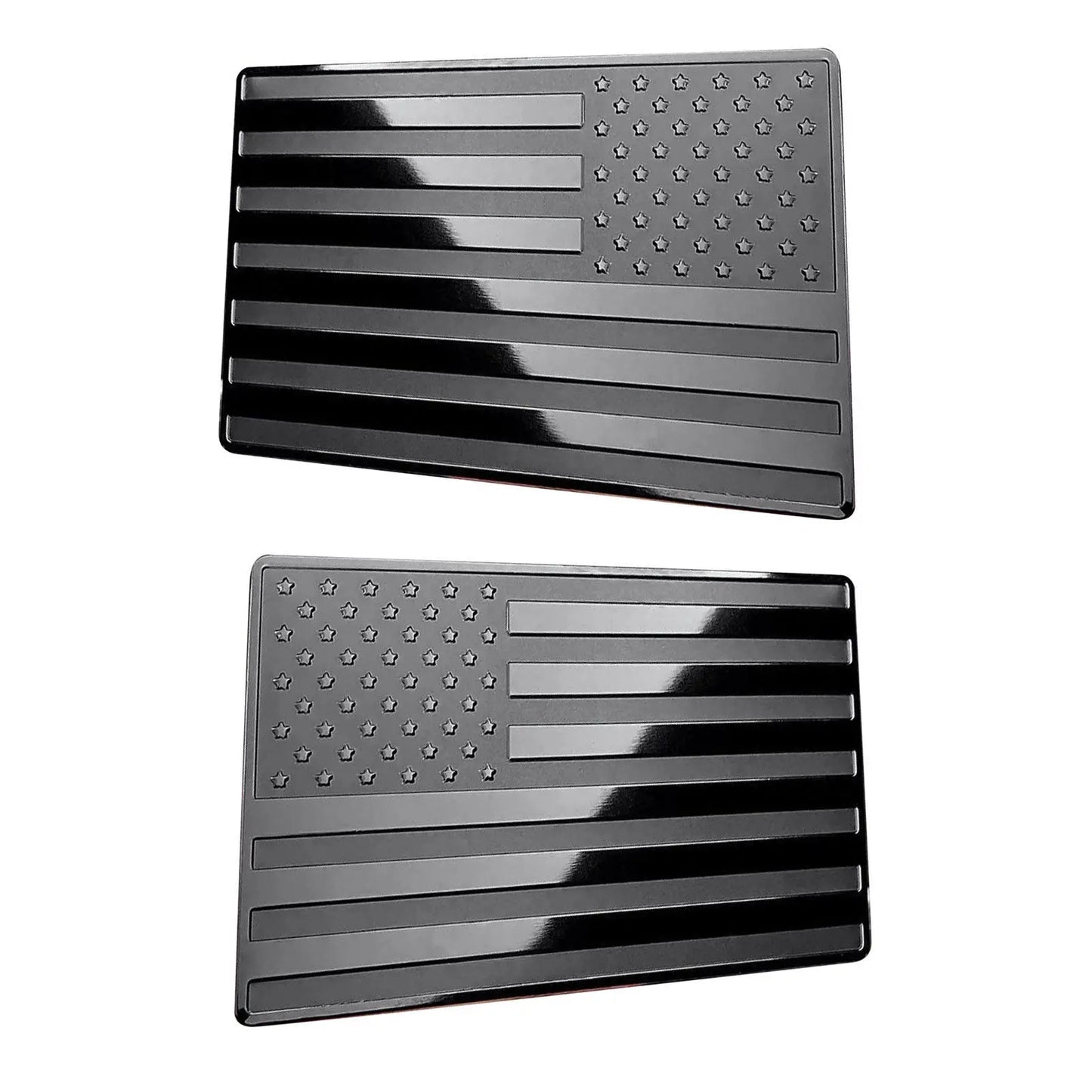 Durable Aluminum American Flag Emblem For Tesla and Ev Cars