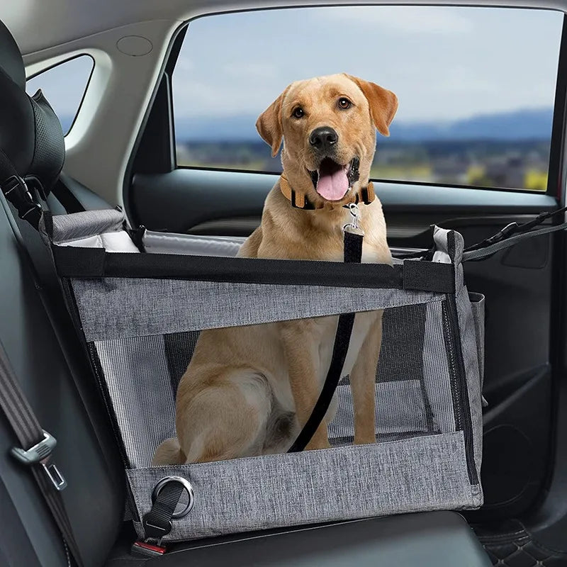 Portable Waterproof Pet Carrier Puppy Travel Basket Dog EV Car Seat