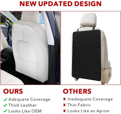 Seat Covers Back Kick Protectors For Tesla Model 3/Y 2017-2023