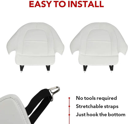 Seat Covers Back Kick Protectors For Tesla Model 3/Y 2017-2023