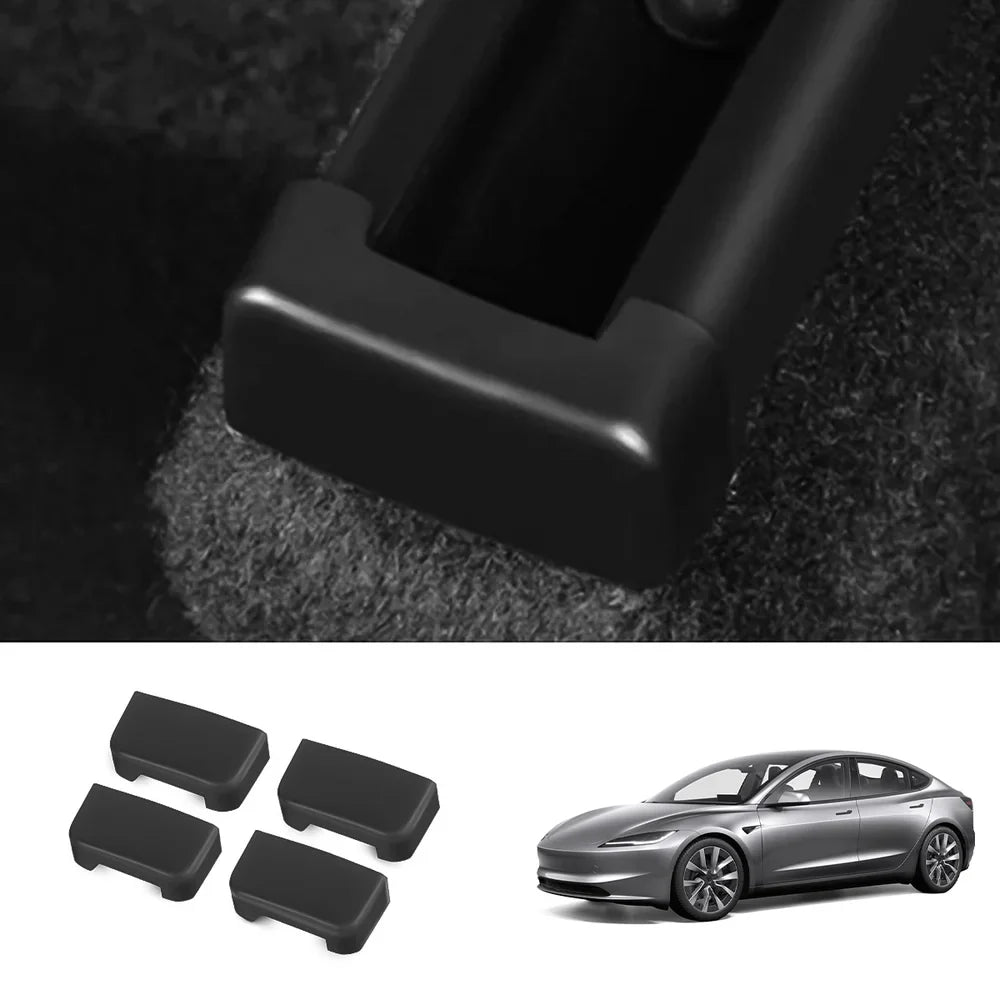 Seat Slide Rail Anti-Kick Cover (4-Piece Set) for Tesla Model Y Juniper 2025+/Model 3 Highland 2024+ Model 3 Highland 2024+ 4-Piece Set