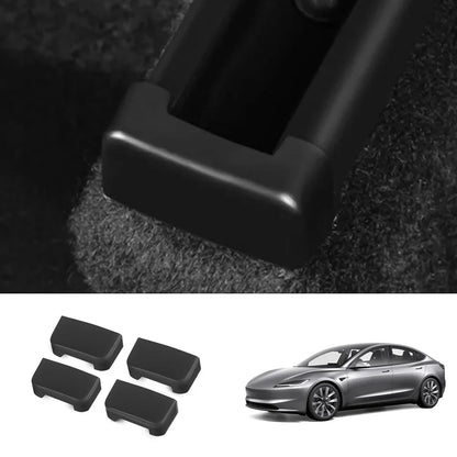 Seat Slide Rail Anti-Kick Cover (4-Piece Set) for Tesla Model Y Juniper 2025+/Model 3 Highland 2024+ Model 3 Highland 2024+ 4-Piece Set