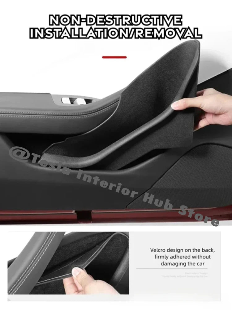 Waterproof TPE Door Organizer Bin for Tesla Model 3 Highland Y Juniper