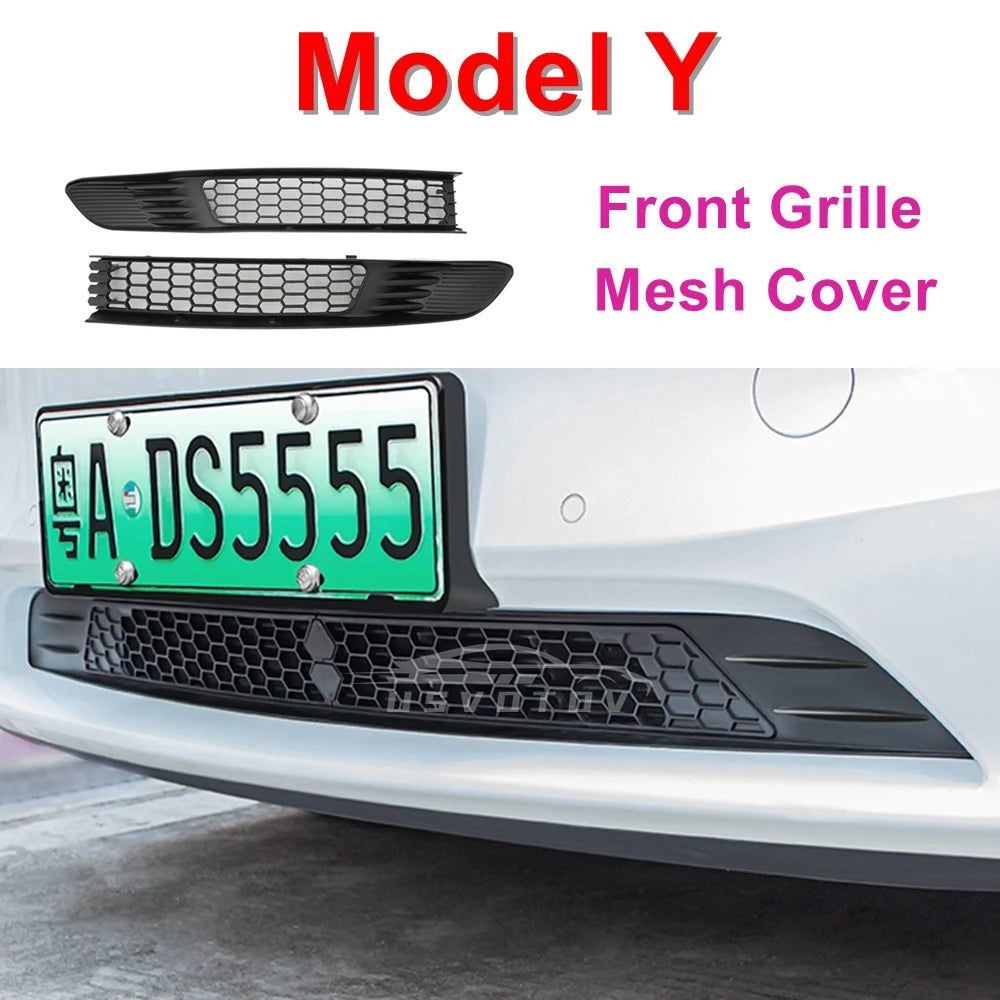 Front Bumper Air Inlet Vent Cover for Tesla Model 3/Y Juniper 2026 Model Y 2021-2024
