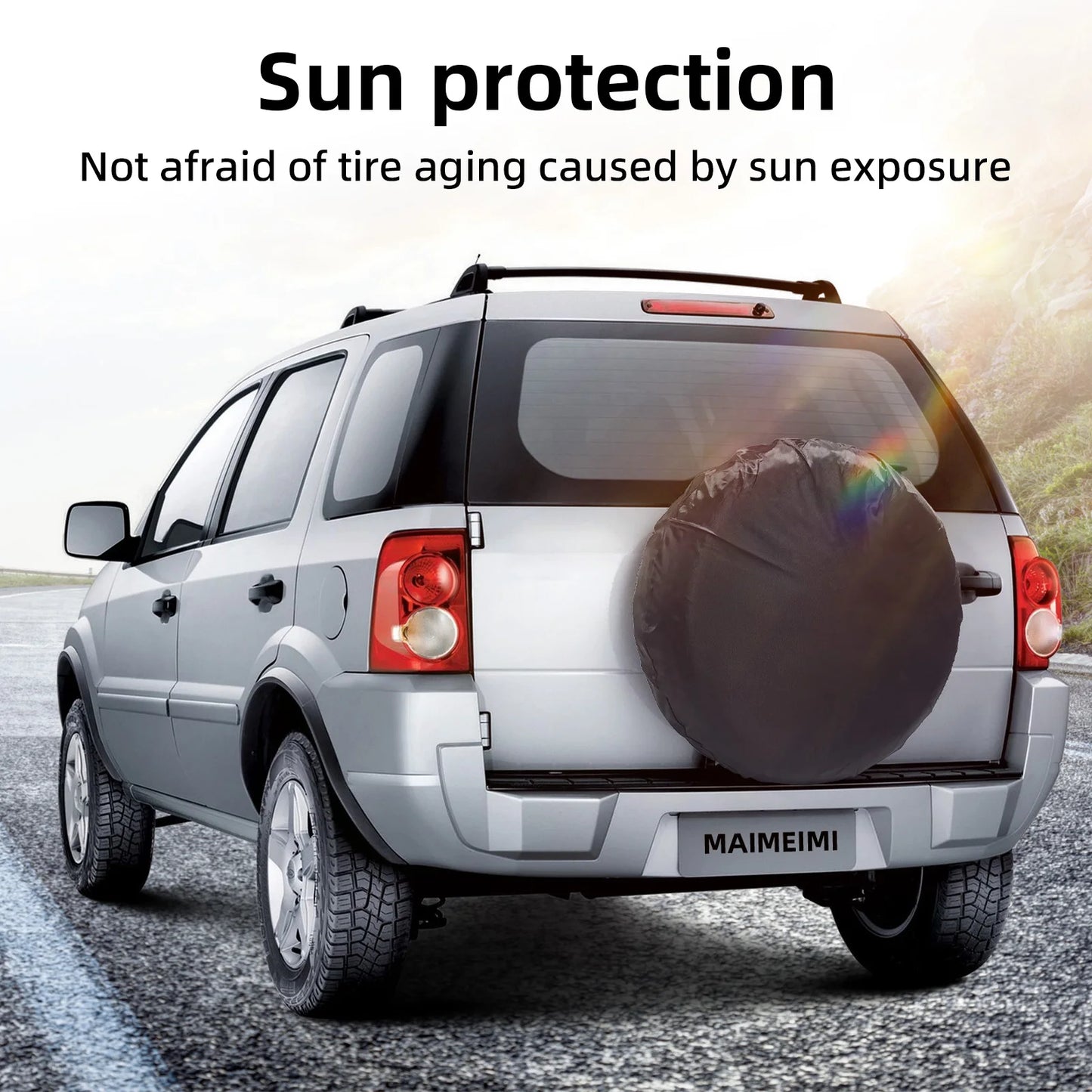 Polyester Dustproof Tire Bags Tyre Sunscreen Storage For Tesla Ev Cars