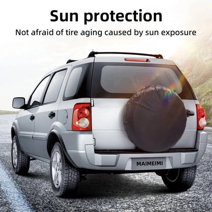 Polyester Dustproof Tire Bags Tyre Sunscreen Storage For Tesla Ev Cars
