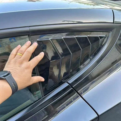ABS Rear Window Sunshade Shutter Cover For Tesla Model Y Juniper