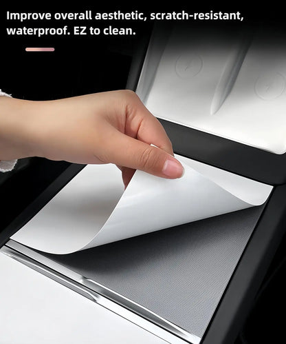 Console Electrostatic adsorption Cover For Tesla Y Juniper Model 3 Highland