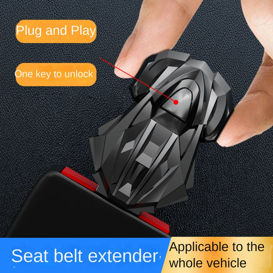 Zinc Alloy Car Seat Belt Clip Extender Universal Clip For Ev Cars
