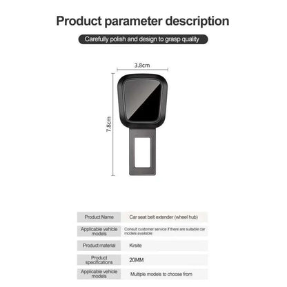 Car Seat Belt Extension Button Fits All Cars