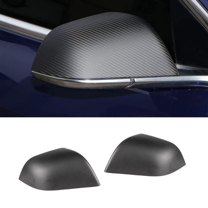 Side Mirror Cover Sporty Style for Tesla Model 3/Y (2017-2023) Model 3 Matte