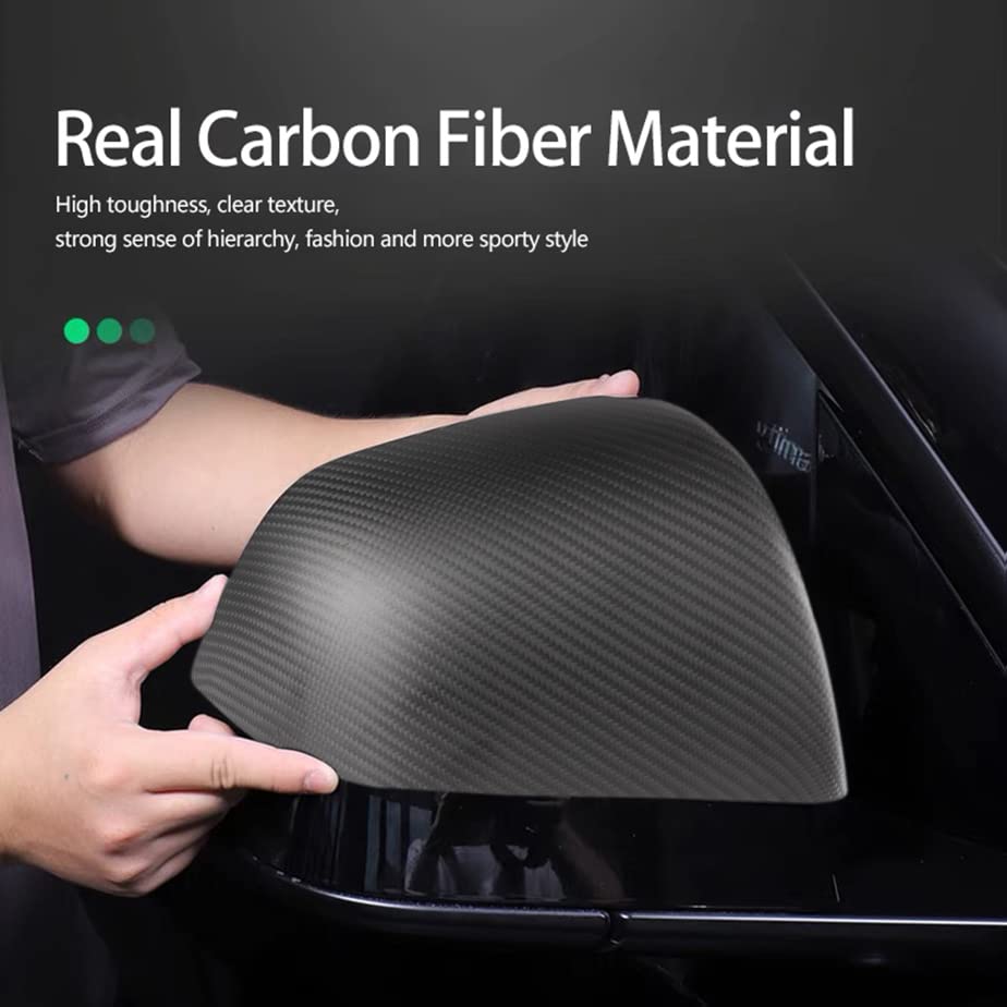 Side Mirror Cover Sporty Style for Tesla Model 3/Y (2017-2023) Model Y Matte