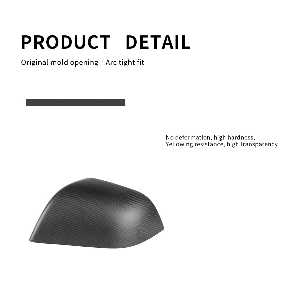 Side Mirror Cover Sporty Style for Tesla Model 3/Y (2017-2023)