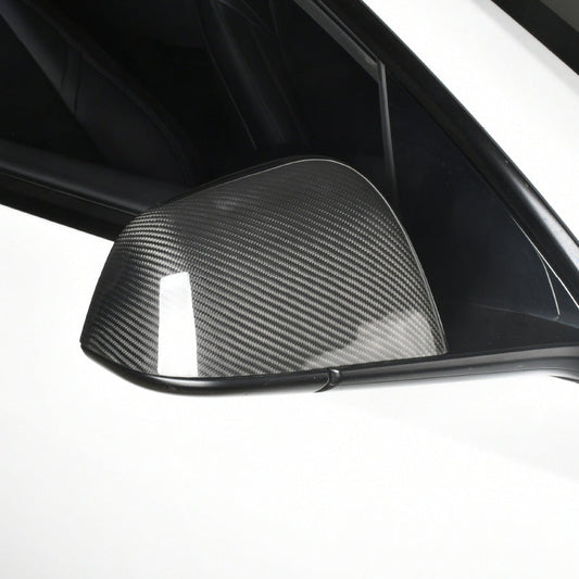 Side Mirror Cover Sporty Style for Tesla Model 3/Y (2017-2023) Model 3 Glossy