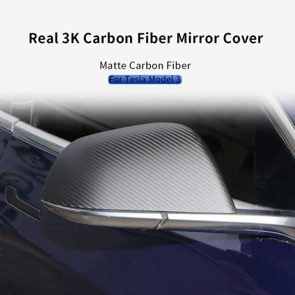 Side Mirror Cover Sporty Style for Tesla Model 3/Y (2017-2023)