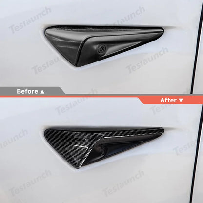 Side Camera Protective Cover for Tesla Model Y Juniper 2025+ / Model 3 Highland 2024+