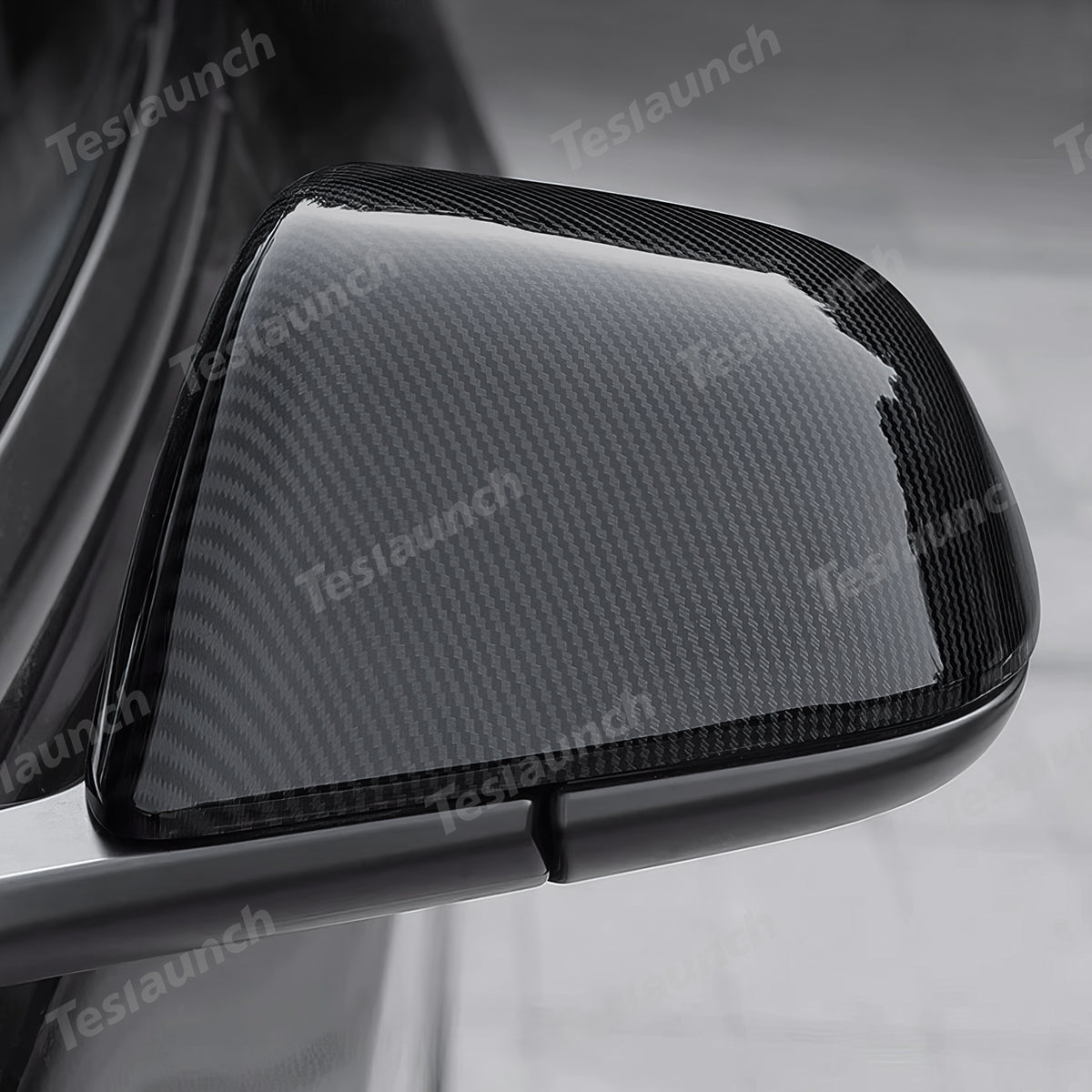 Side Mirror Cover Caps – Protective & Stylish Exterior Trim for Tesla 2024 Model 3 Highland