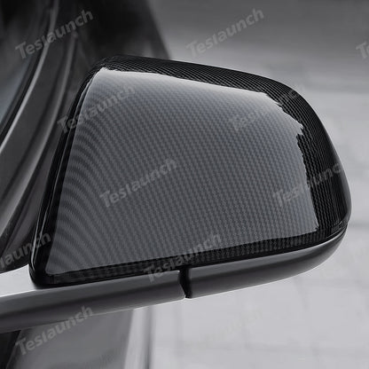 Side Mirror Cover Caps – Protective & Stylish Exterior Trim for Tesla 2024 Model 3 Highland