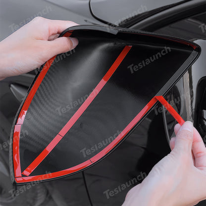 Side Mirror Cover Caps – Protective & Stylish Exterior Trim for Tesla 2024 Model 3 Highland