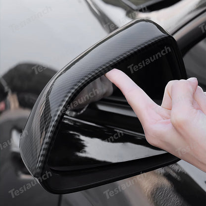 Side Mirror Cover Caps – Protective & Stylish Exterior Trim for Tesla 2024 Model 3 Highland