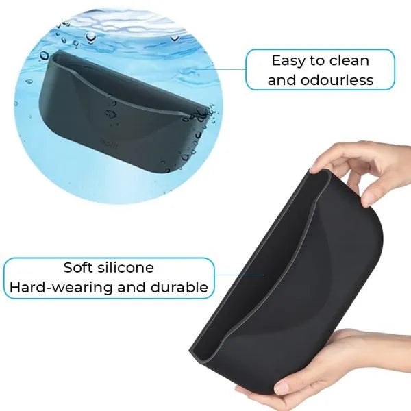 Silicone Sunglasses Holder Storage Box Seat Back Pocket For Tesla Model 3/Y
