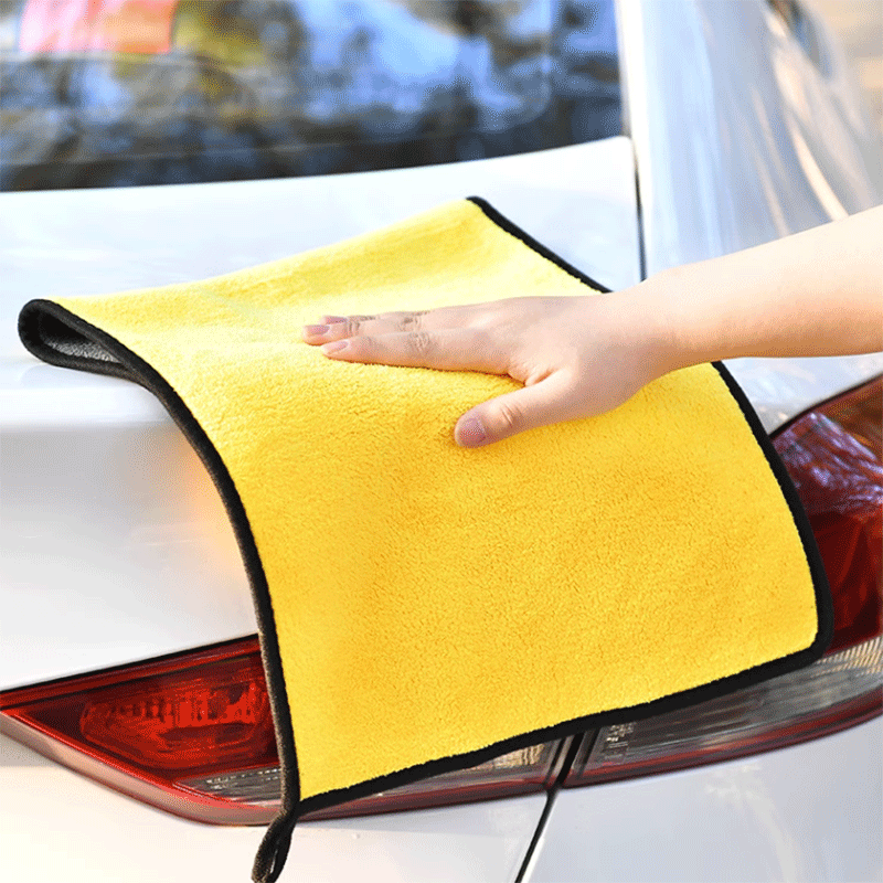 Soft Microfiber Cleaning Car Drying Towel Cloth for Tesla Model Y/3/S/X