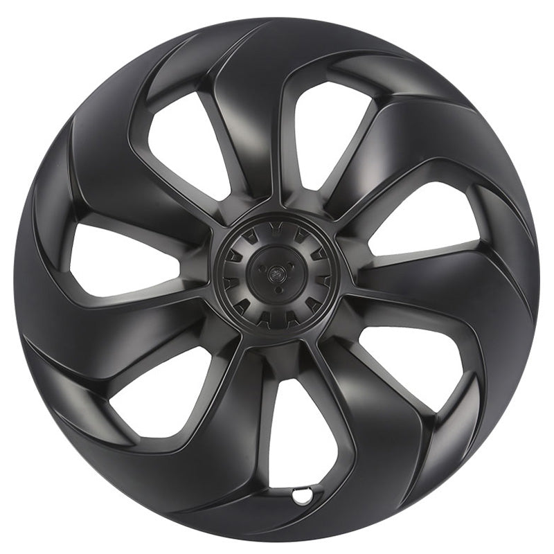 Model Y 19'' Gemini Wheels Cover Hubcaps Replacement 4PCS for Tesla (2020-2024) Spiral Matte Black