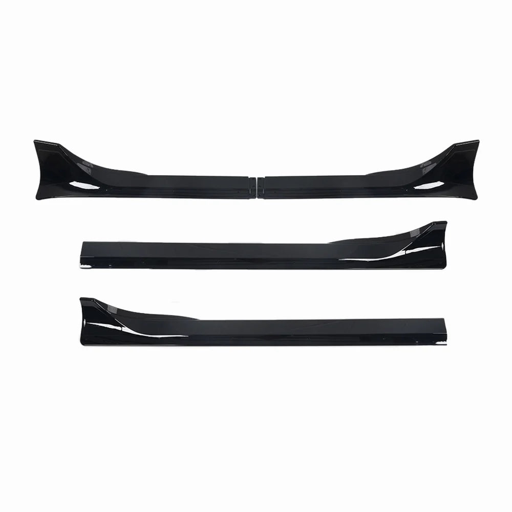 ABS Split-Type Side Skirts for Tesla Model Y Juniper 2025+ Glossy Black