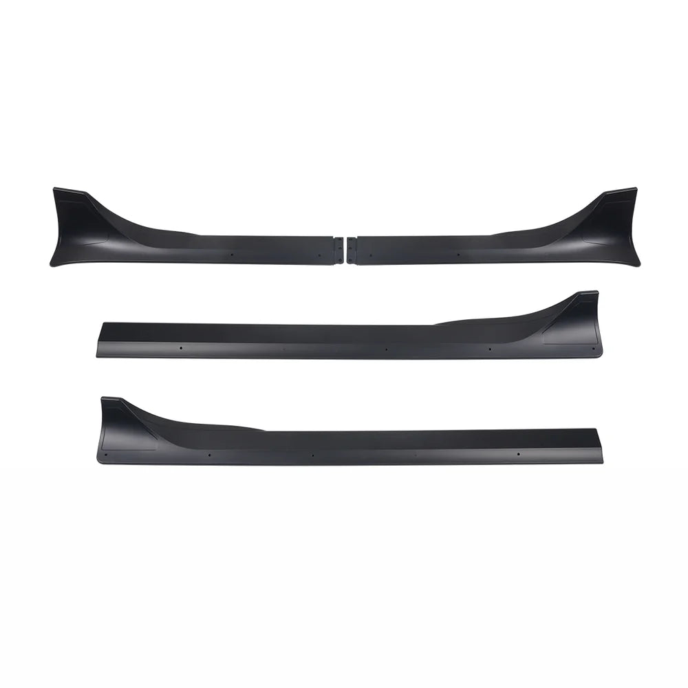 ABS Split-Type Side Skirts for Tesla Model Y Juniper 2025+ Matte Black