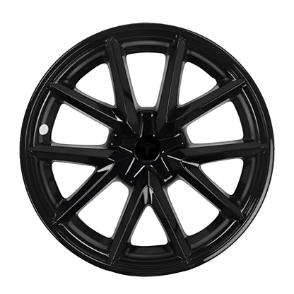 Model 3 18'' Aero Wheels Cover Hubcaps Replacement 4PCS for Tesla (2017-2023) Sport Glossy Black