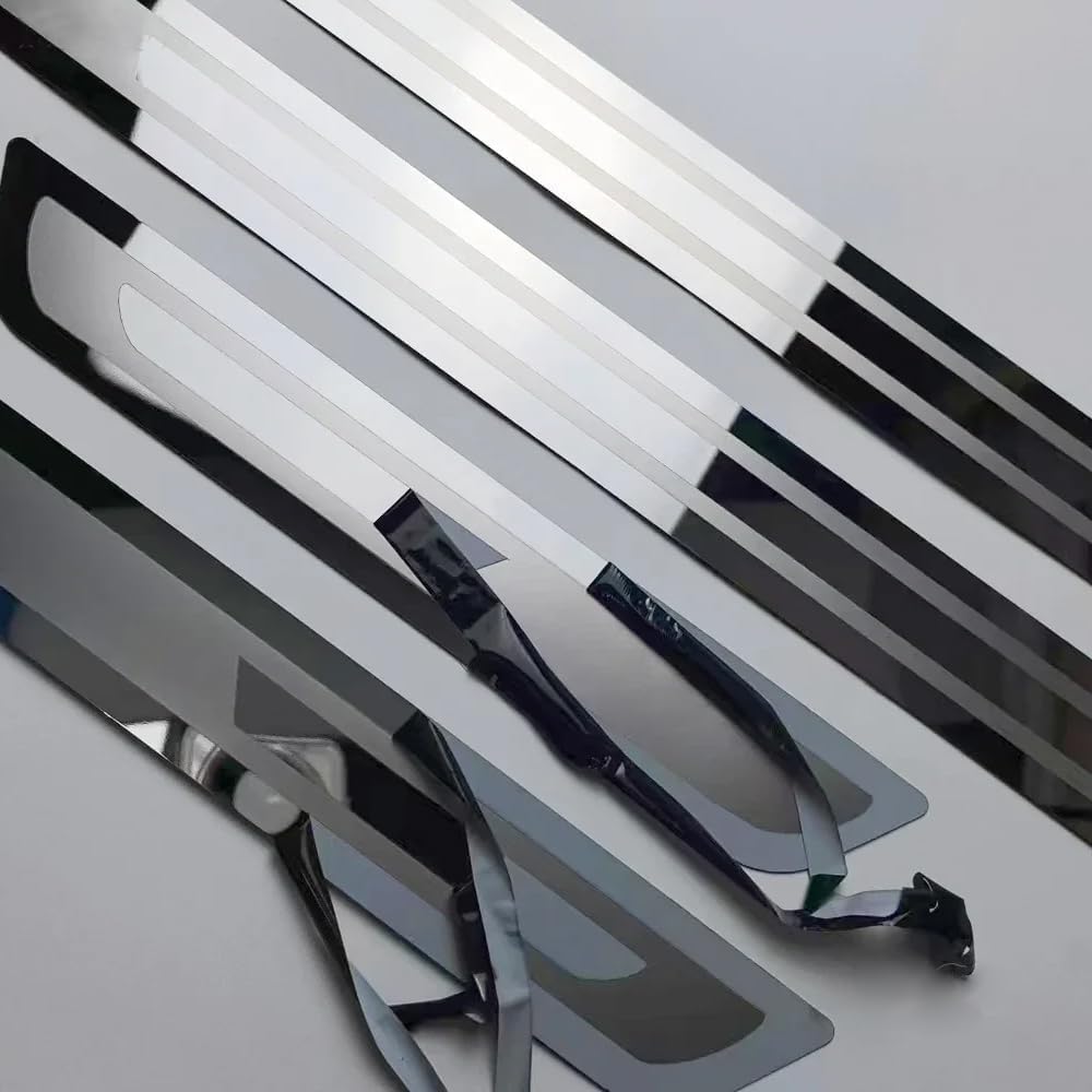 Stainless Steel Door Sill Protectors For Tesla Model 3/Y