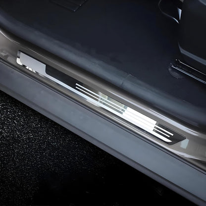 Stainless Steel Door Sill Protectors For Tesla Model 3/Y