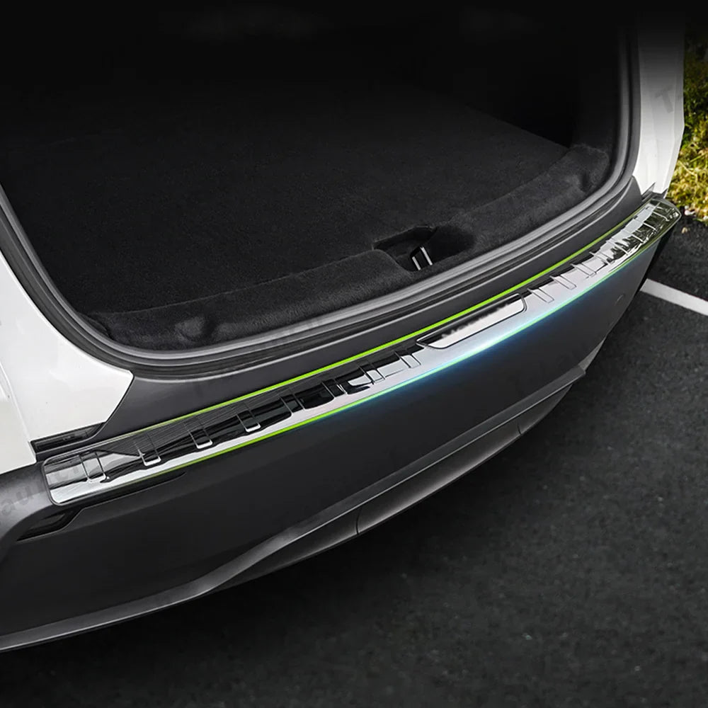 Stainless Steel Rear Bumper Protector Guard for Tesla Model Y Juniper 2025+