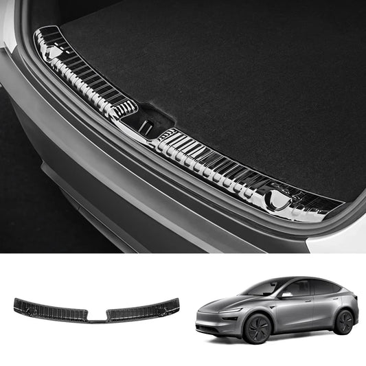 Stainless Steel Rear Trunk Sill Protector for Tesla Model Y Juniper 2025+